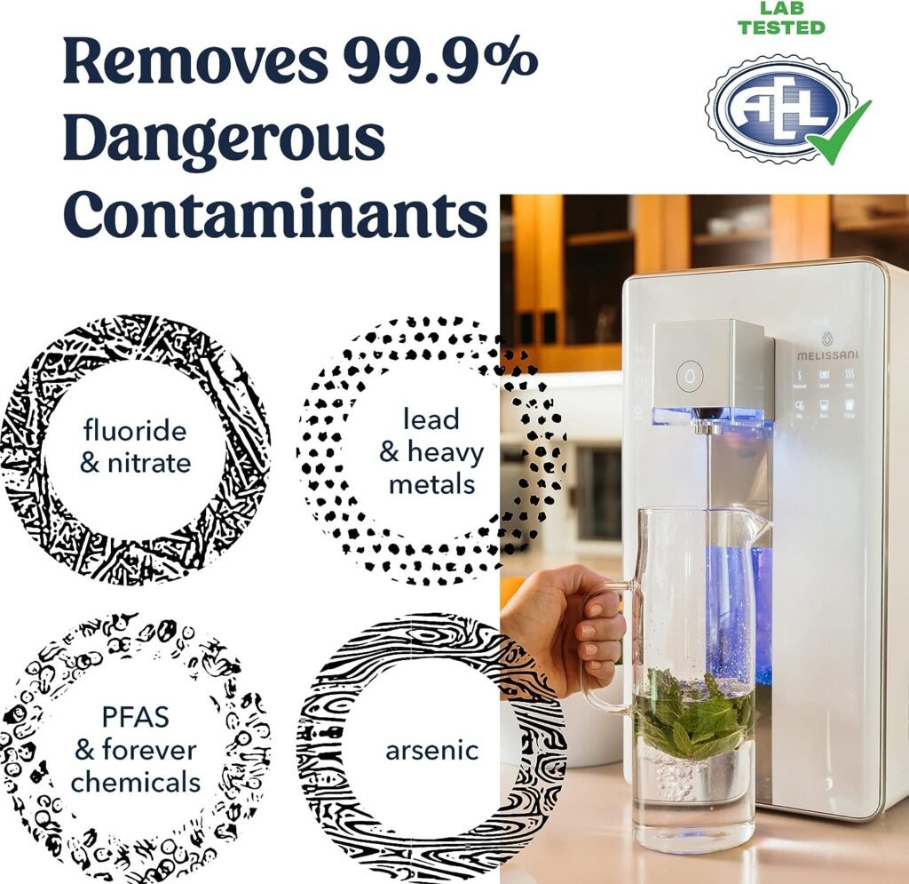 Melissani M1 Reverse Osmosis Countertop Water Purifier Professional Melissani M1 Reverse Osmosis Countertop Water Purifier Professional